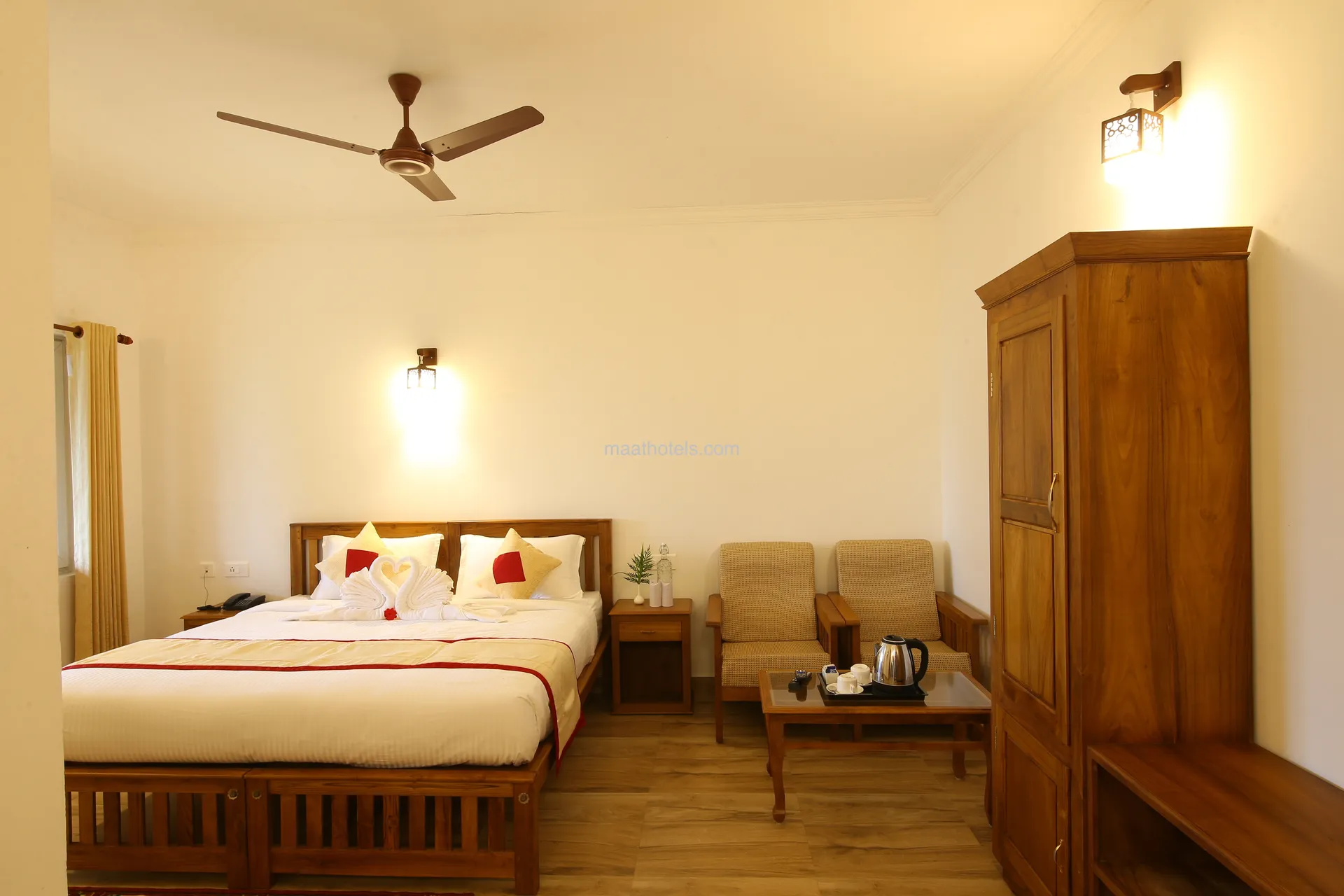 Dew Drops Farm Resort Bedroom
