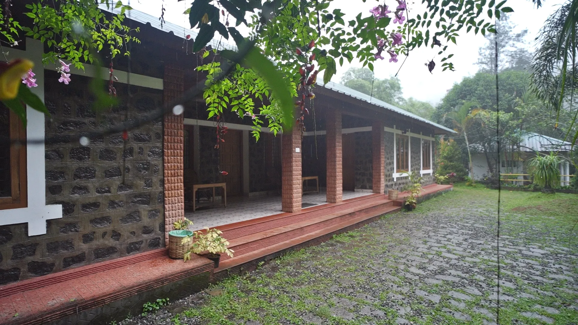 Dew Drops Farm Resort Entrance