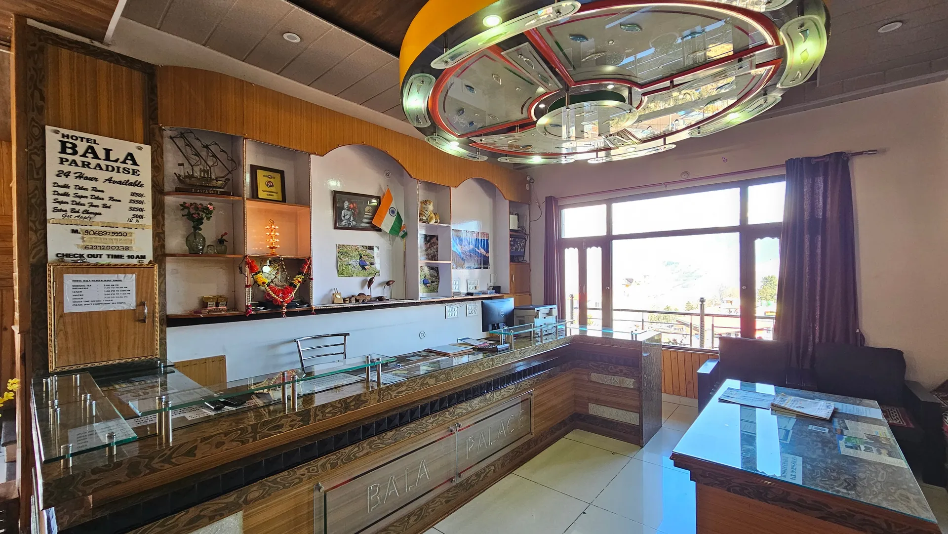 Hotel Bala Paradise Reception
