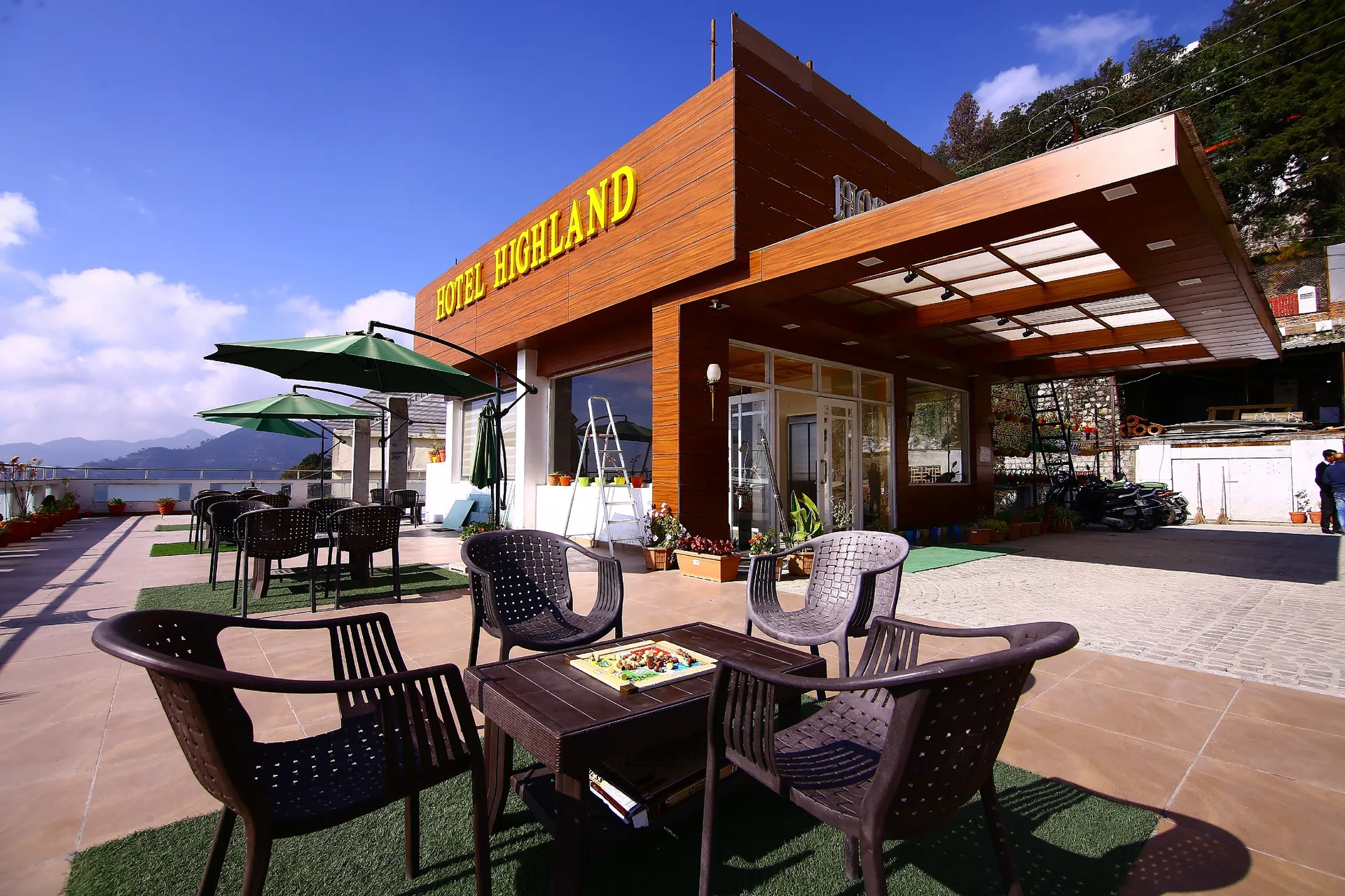 DLS Highland resort and Spa Entrance