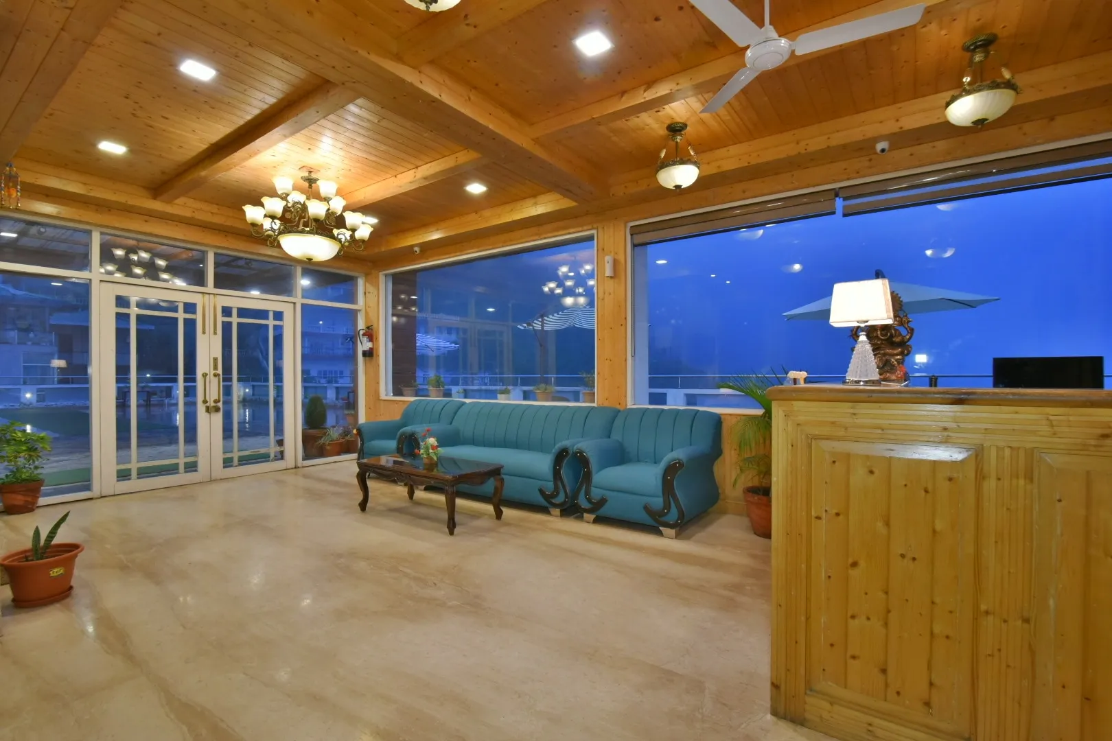 DLS Highland resort and Spa Reception