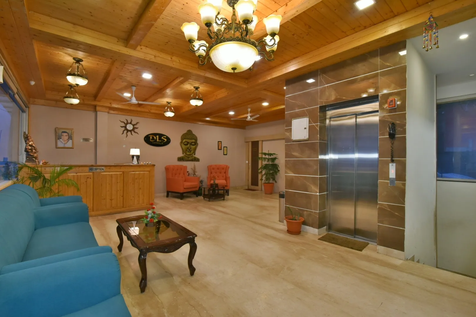 DLS Highland resort and Spa Reception