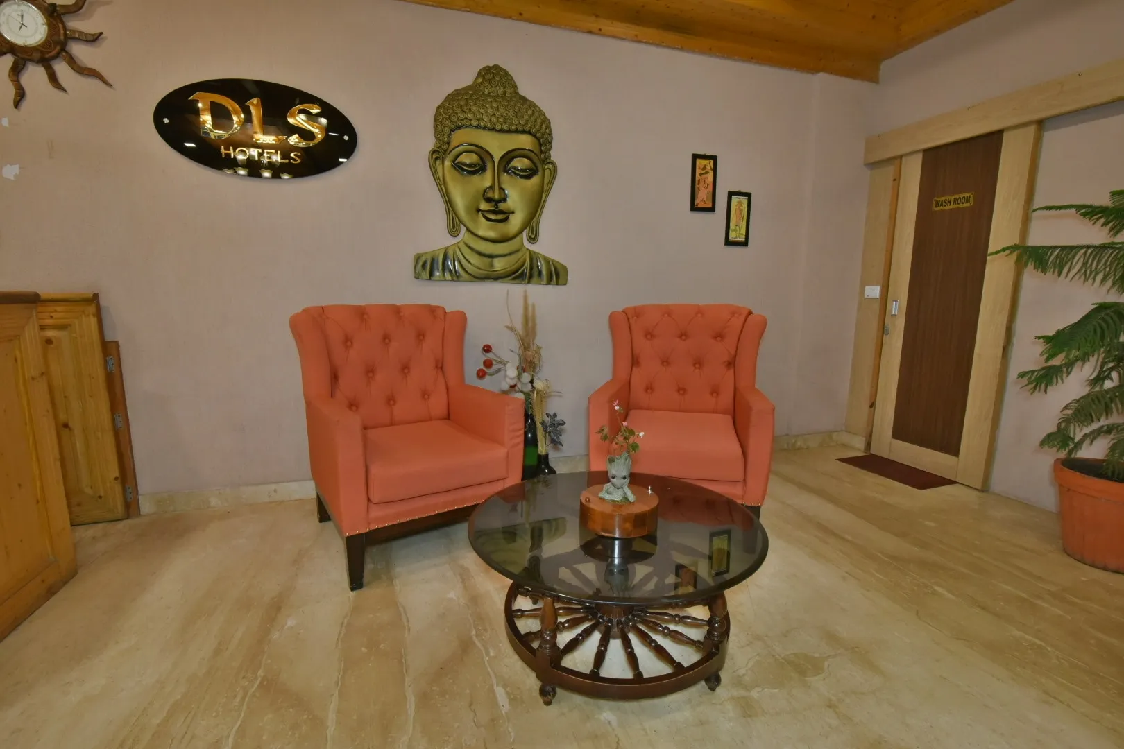 DLS Highland resort and Spa Reception