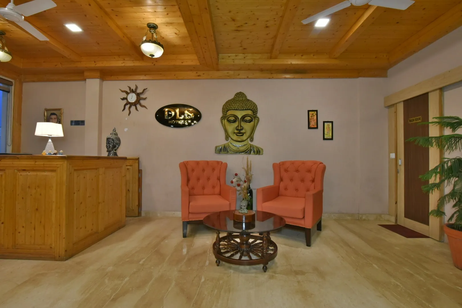DLS Highland resort and Spa Reception