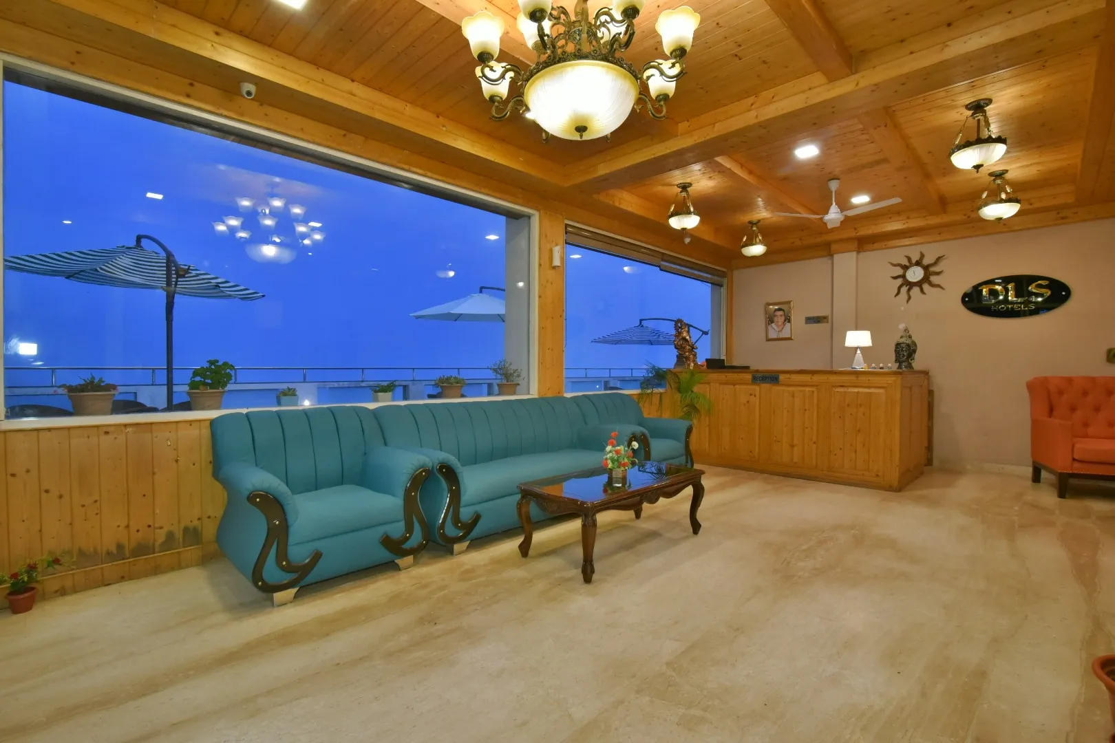 DLS Highland resort and Spa Reception
