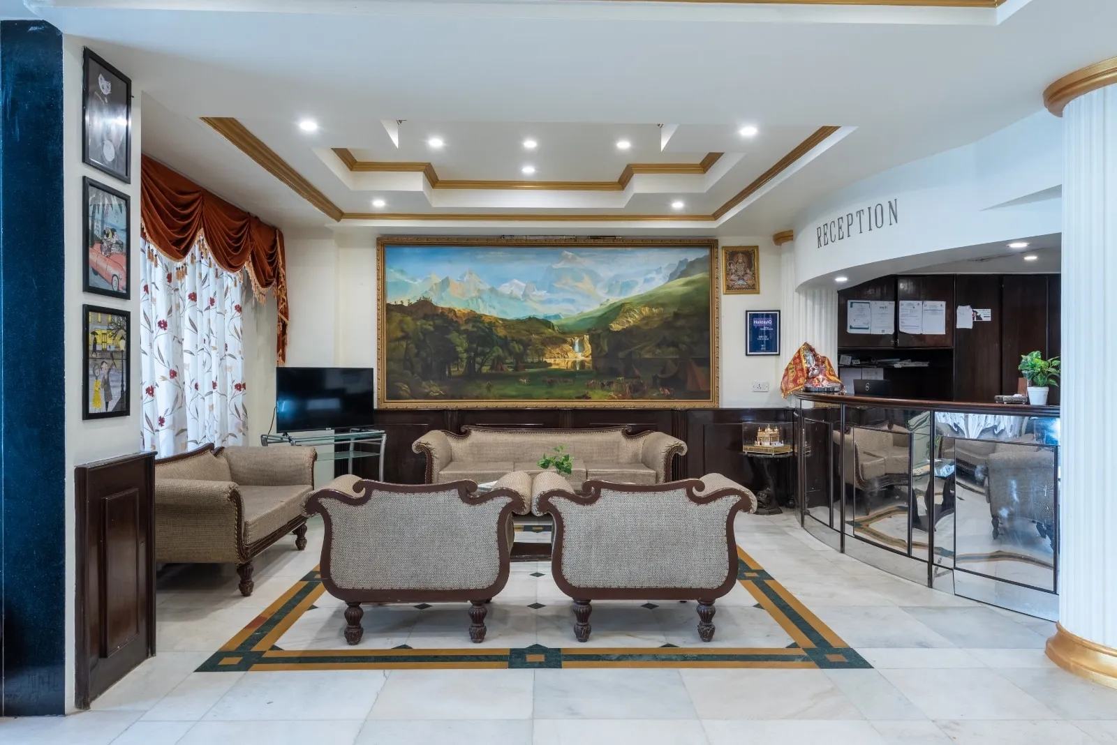 DLS Hotel Pearl Common Area