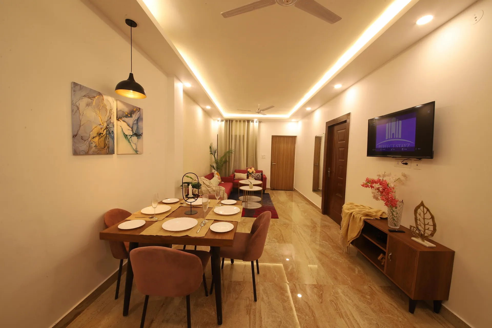 Perfectstayz Homes Mussoorie Room