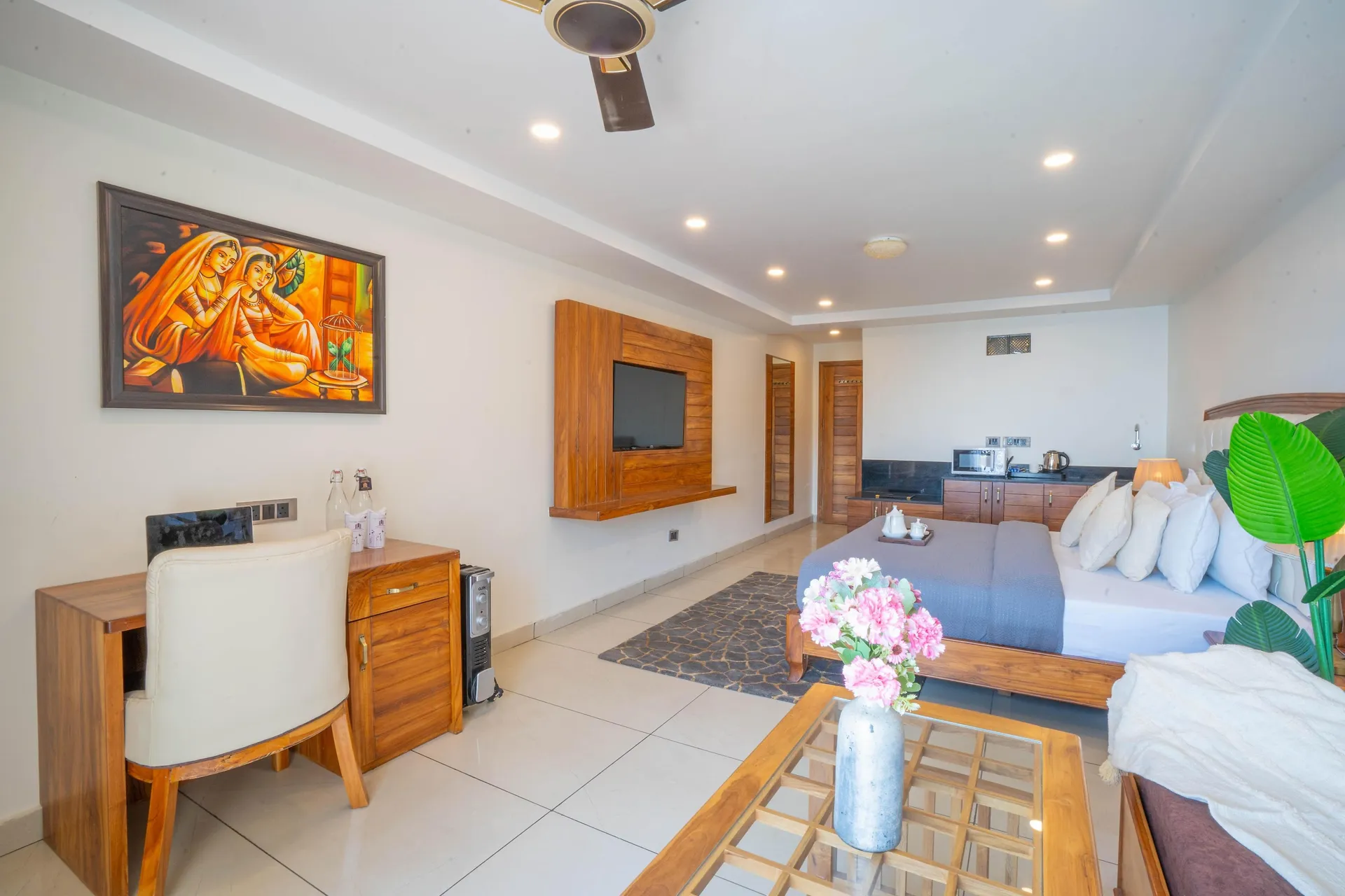 Perfectstayz Mokshada Suites Room