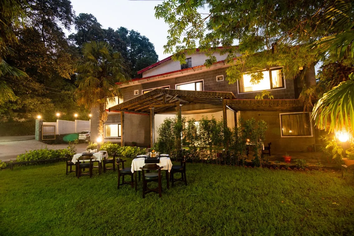 Langdale Manor Nainital Entrance