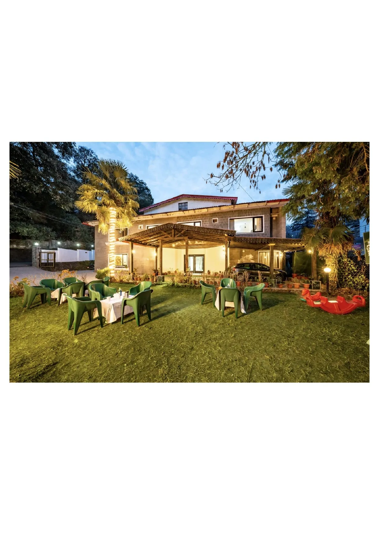 Langdale Manor Nainital Garden