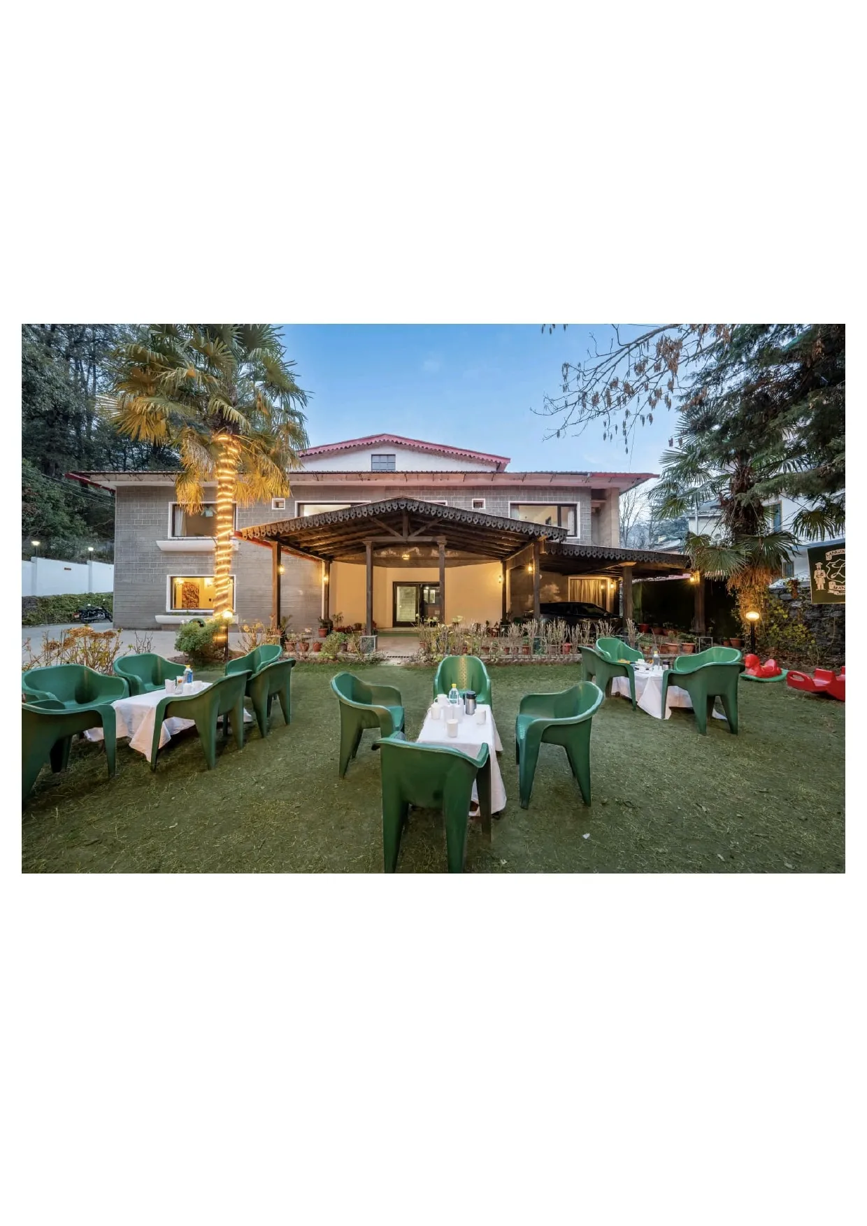 Langdale Manor Nainital Outdoors