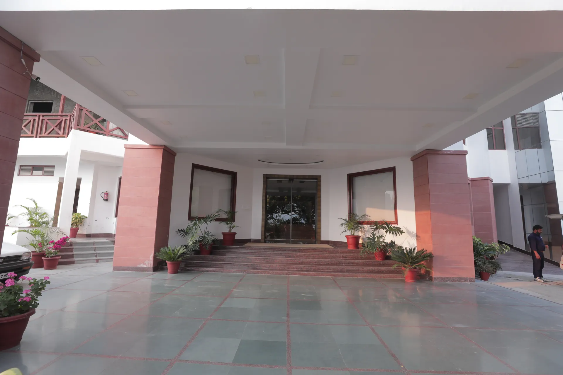 Shivani Foods and Resort Entrance
