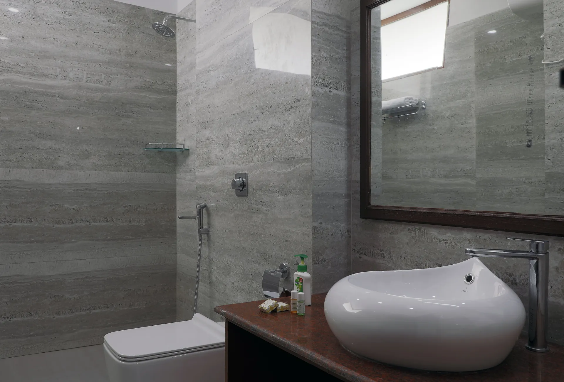Shivani Foods and Resort Washroom