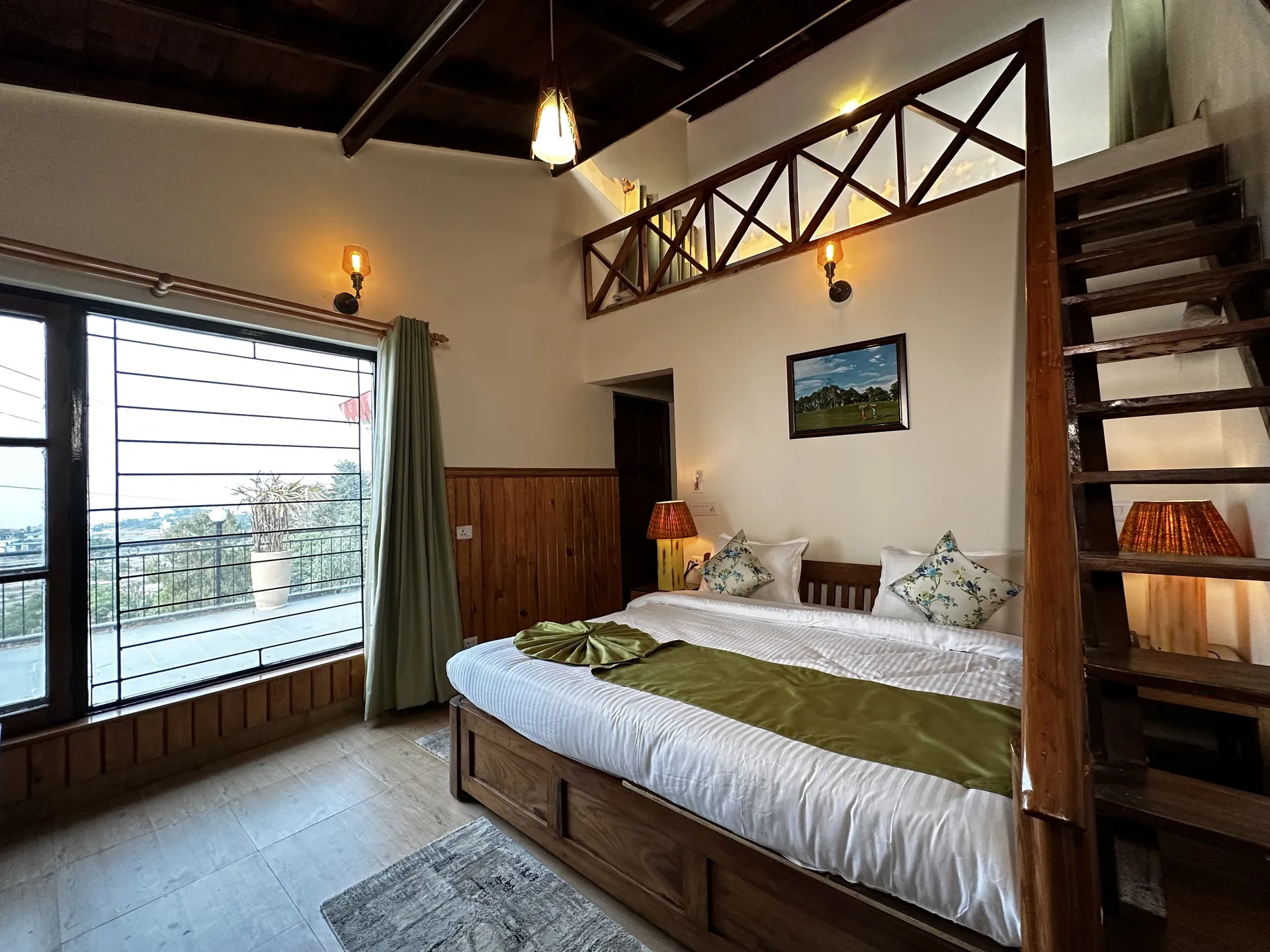 The Dharmas Resort Ranikhet Bedroom