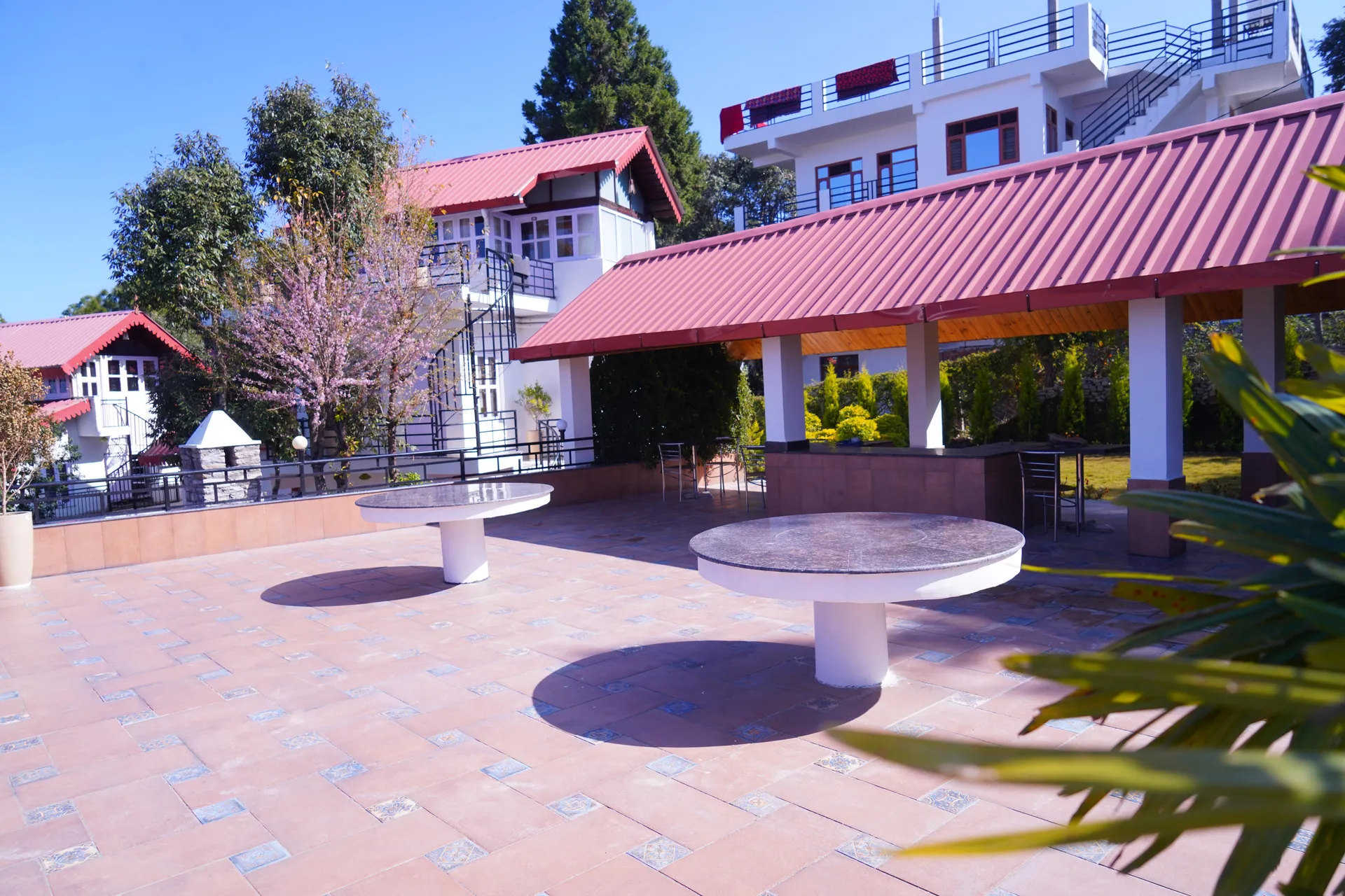 The Dharmas Resort Ranikhet Parking