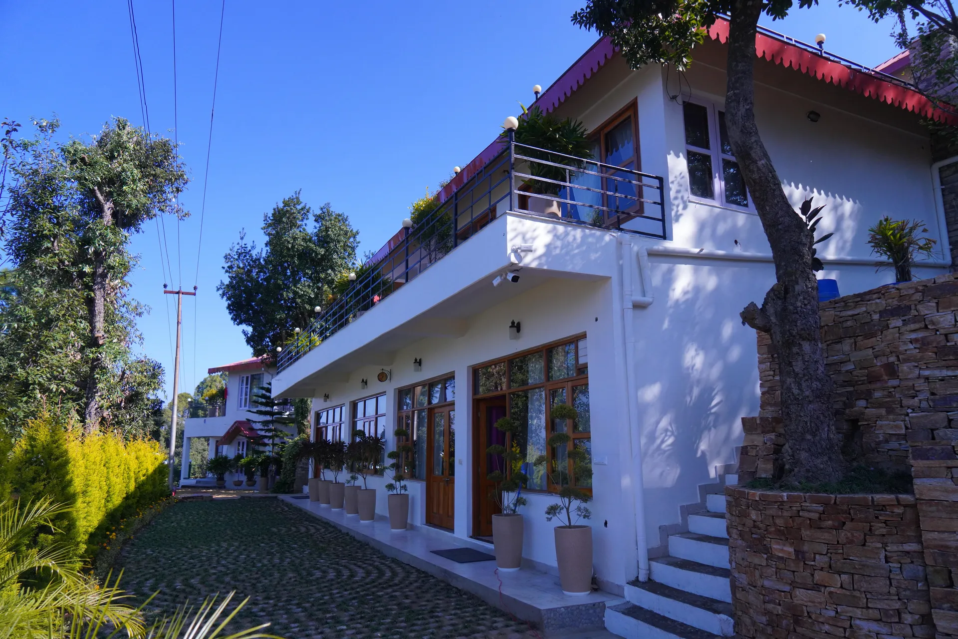 The Dharmas Resort Ranikhet Terrace