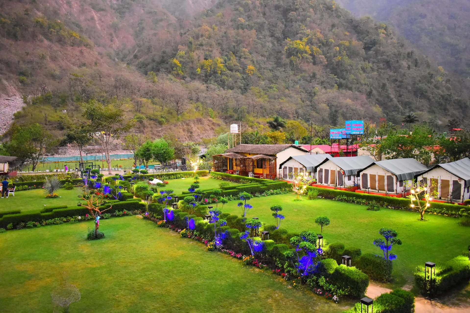 Camp Brook - Luxury Camping in Rishikesh Garden