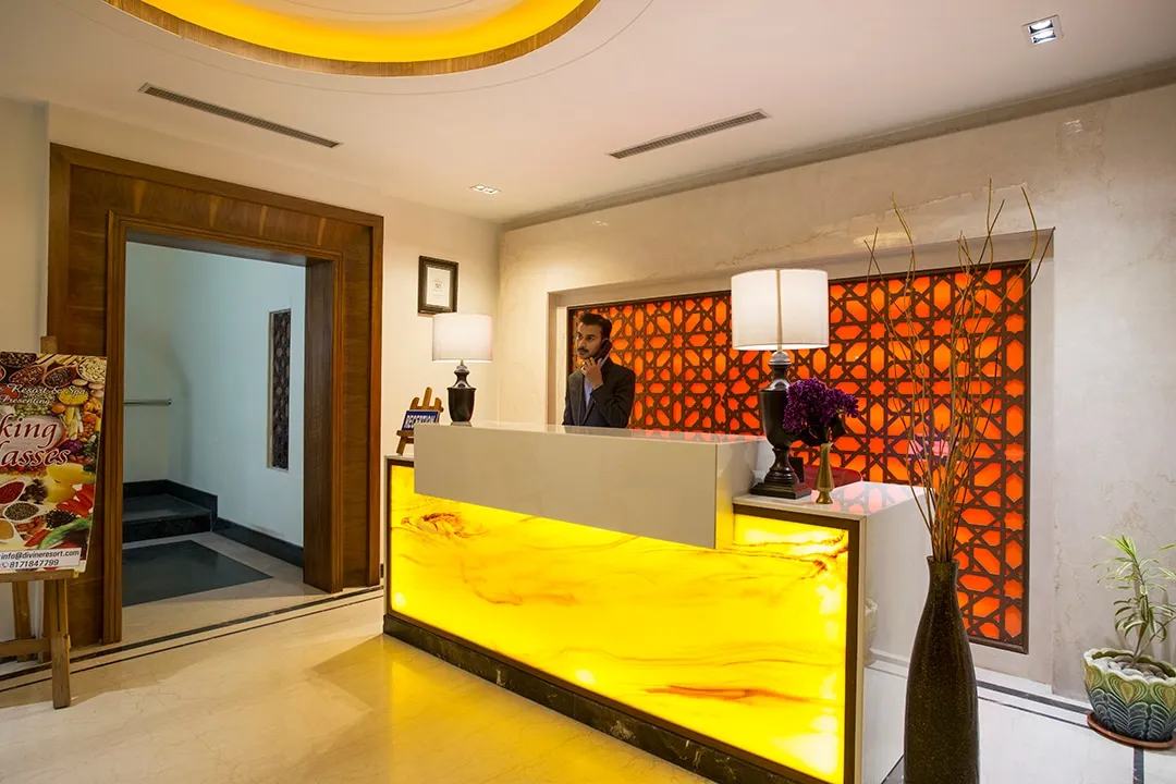 Divine Resorts & Spa Reception