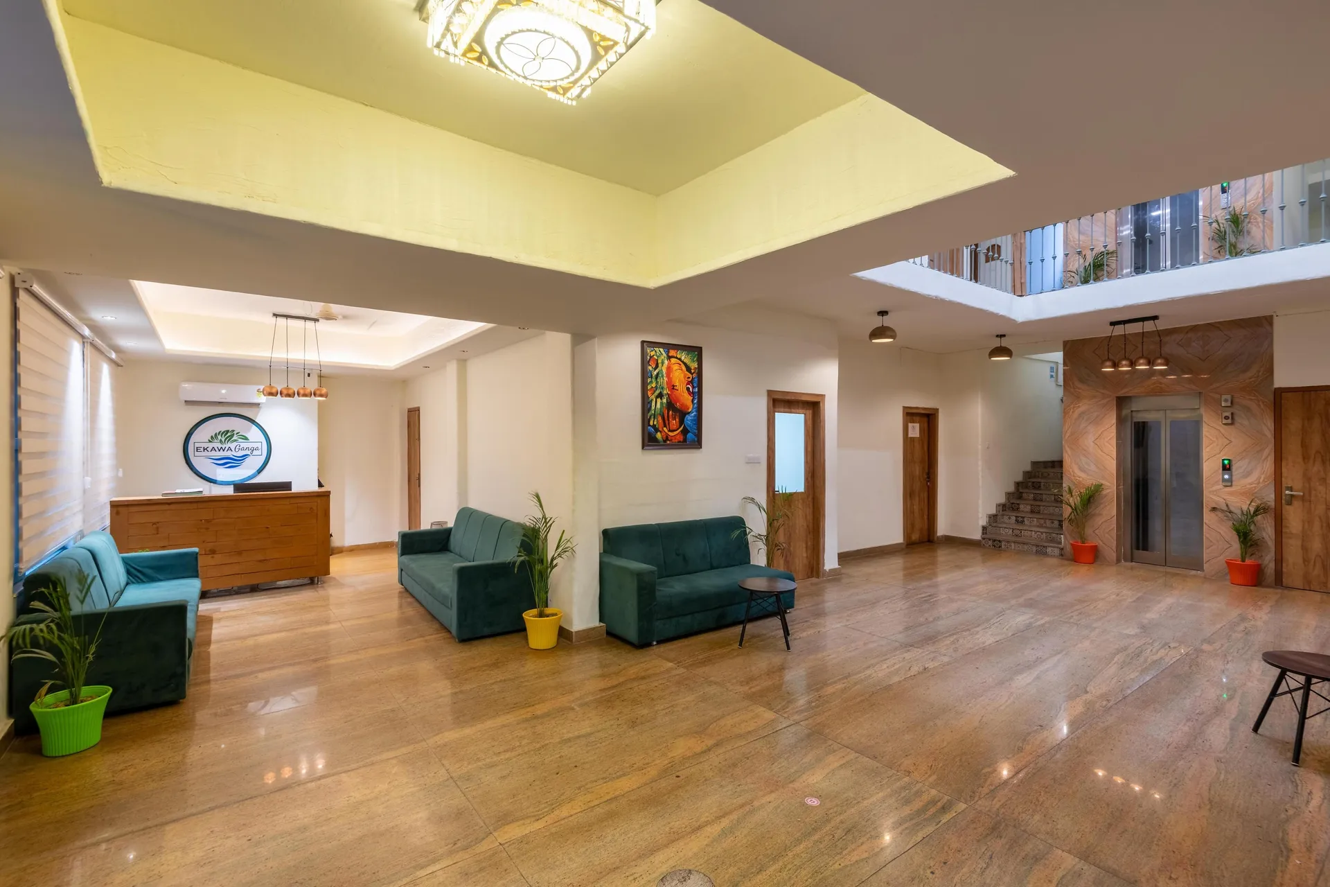 Ekawa Ganga by Lawrence Hotels Entrance
