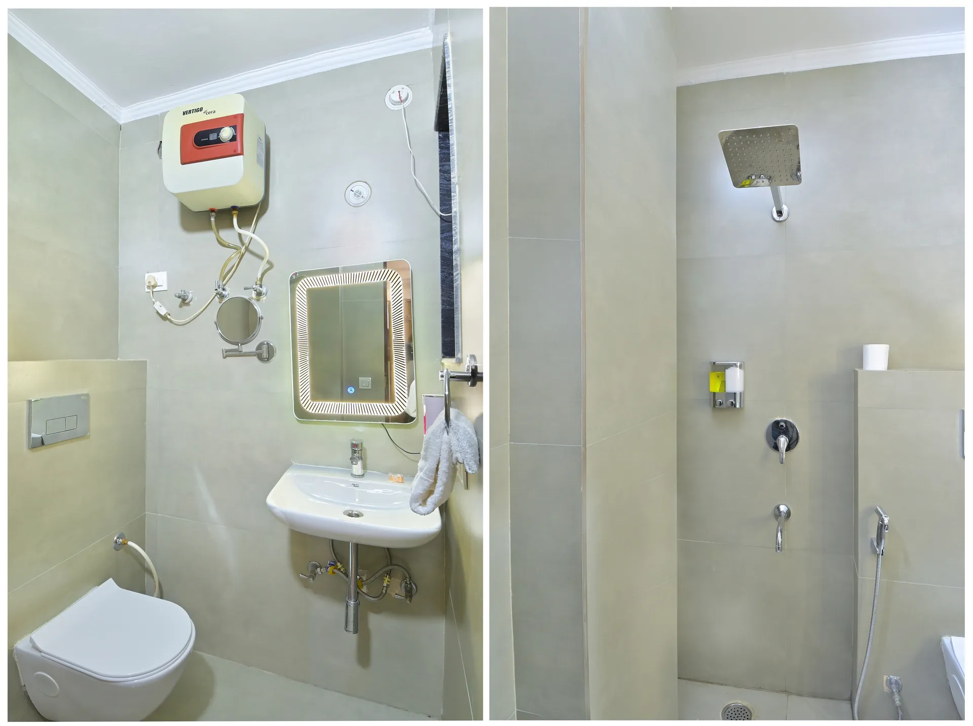 LA Riqueza Heritage Near to Triveni Ghat Room