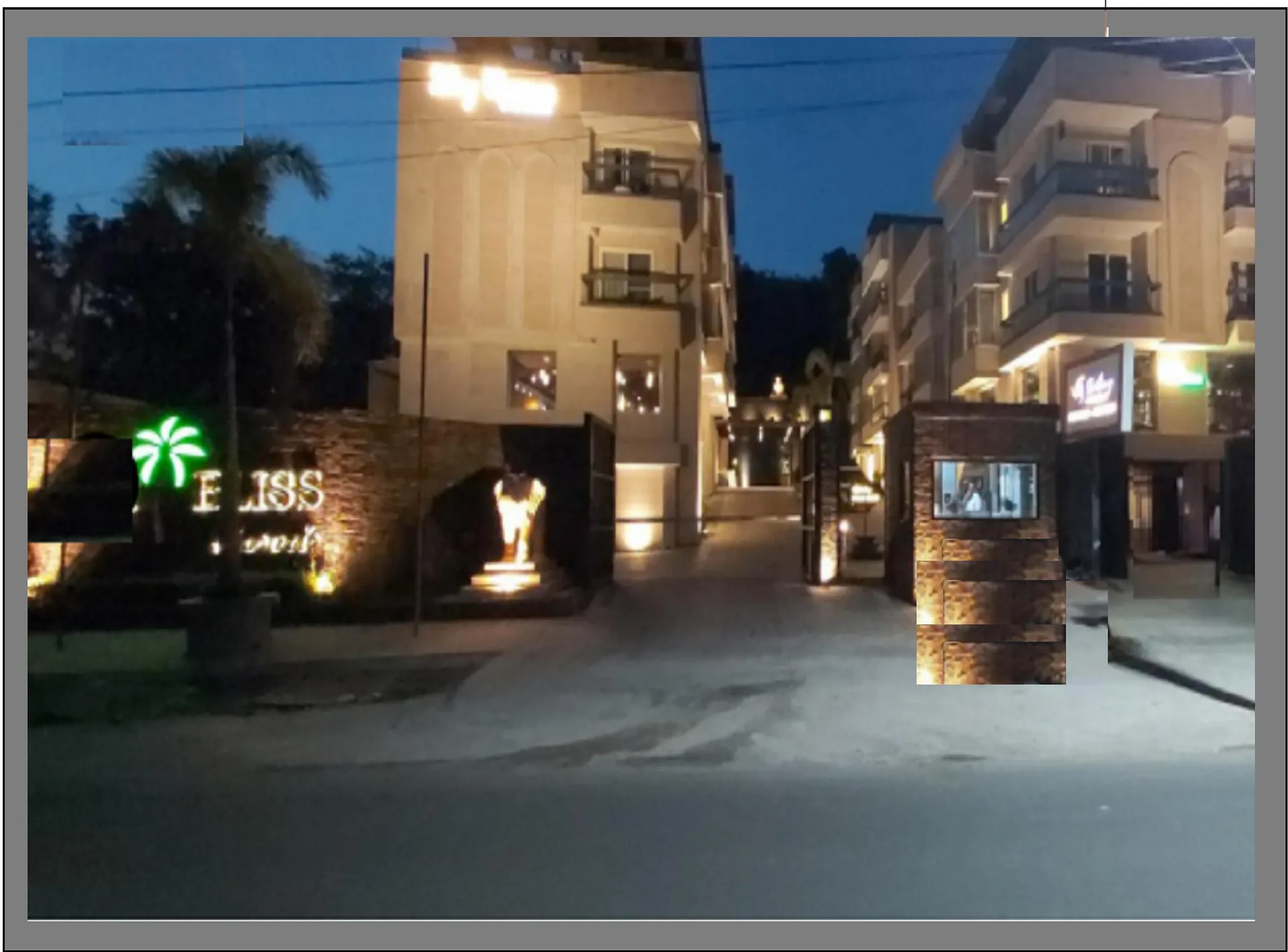 Sterling Palm Bliss, Rishikesh Entrance