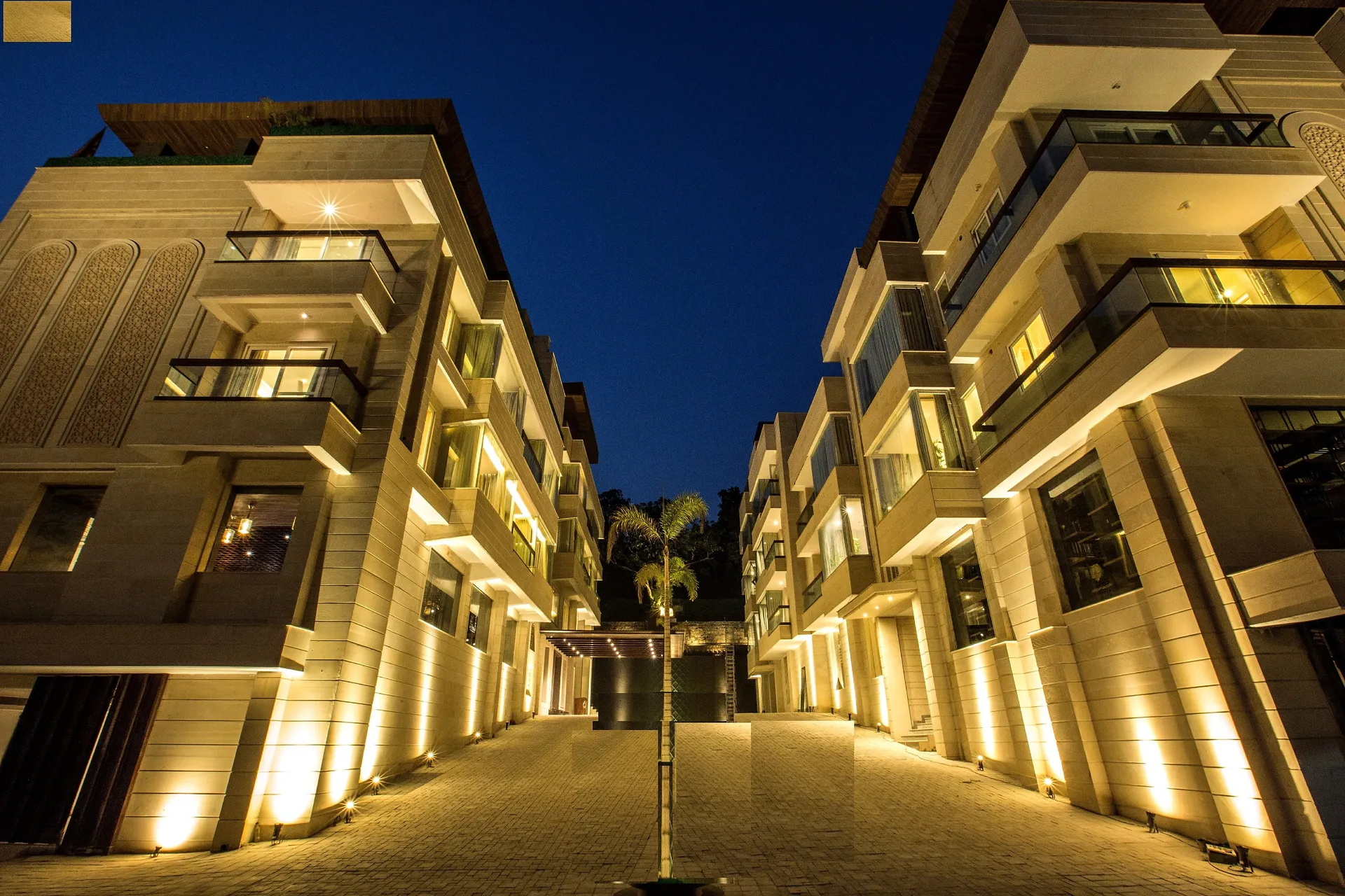 Sterling Palm Bliss, Rishikesh Facade