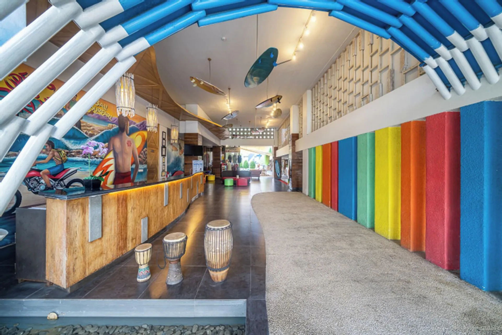 Bliss Surfer Hotel Legian Common Area