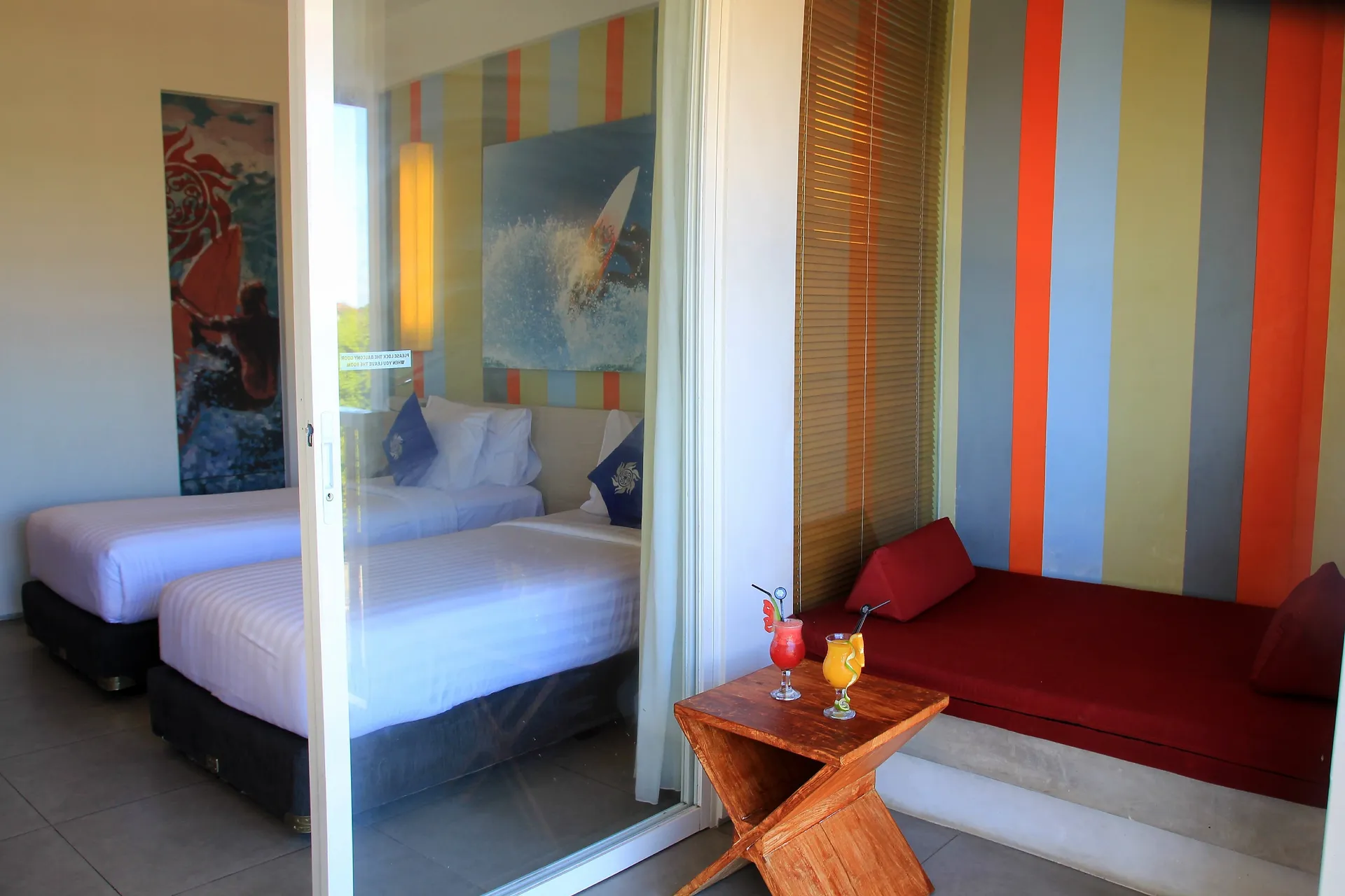 Bliss Surfer Hotel Legian Outdoors