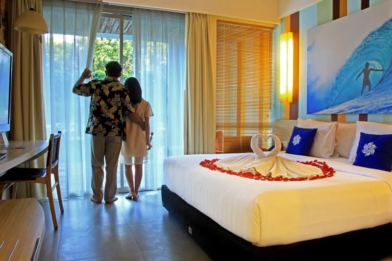 Bliss Surfer Hotel Legian Room