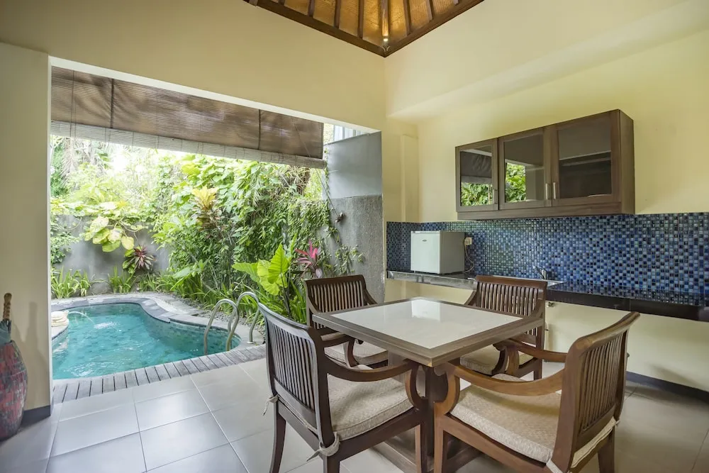 Ladera Villa Ubud Living Room